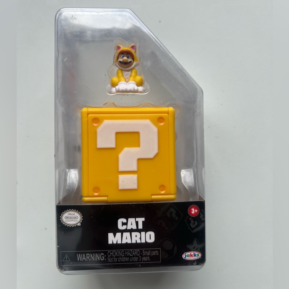 The Super Mario Bros. Movie Tanooki Mario Mini Figure
